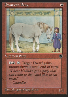 Dwarven Pony